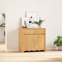vidaXL Dressoir Drammen Eiken 79 x 43 x 75,5 cm Massief grenenhout