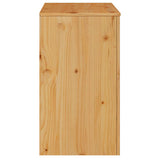 vidaXL Dressoir Drammen Eiken 79 x 43 x 75,5 cm Massief grenenhout