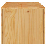 vidaXL Salontafel Drammen Eiken 99 x 55 x 45 cm Massief grenenhout