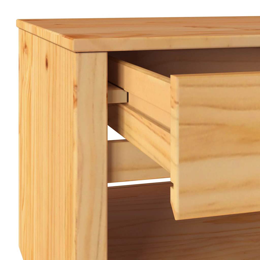 vidaXL Salontafel Drammen Eiken 99 x 55 x 45 cm Massief grenenhout