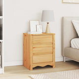 vidaXL Coffee Table Drammen Oak 45 x 35 x 56 cm Solid Pine Wood