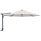 vidaXL Tuinparasol Zand 248 x 248 x 148 cm Polyester en Staal