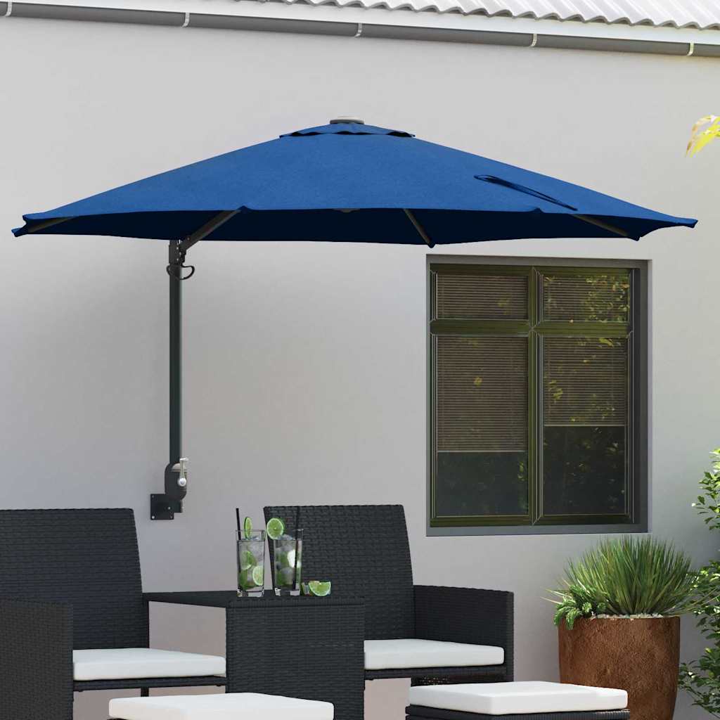 vidaXL Tuinparasol Zand 248 x 248 x 148 cm Polyester en Staal