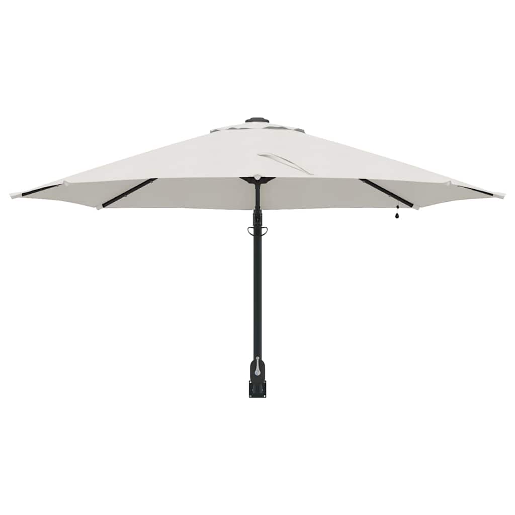 vidaXL Tuinparasol Zand 248 x 248 x 148 cm Polyester en Staal