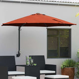 vidaXL Tuinparasol Zand 248 x 248 x 148 cm Polyester en Staal