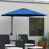 vidaXL Tuinparasol Zand 248 x 248 x 148 cm Polyester en Staal