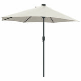 vidaXL Tuinparasol Zand 294 x 150 x 223 cm Polyester en Staal