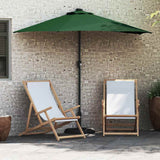 vidaXL Tuinparasol Zand 294 x 150 x 223 cm Polyester en Staal