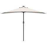 vidaXL Tuinparasol Zand 294 x 150 x 224 cm Polyester en Staal