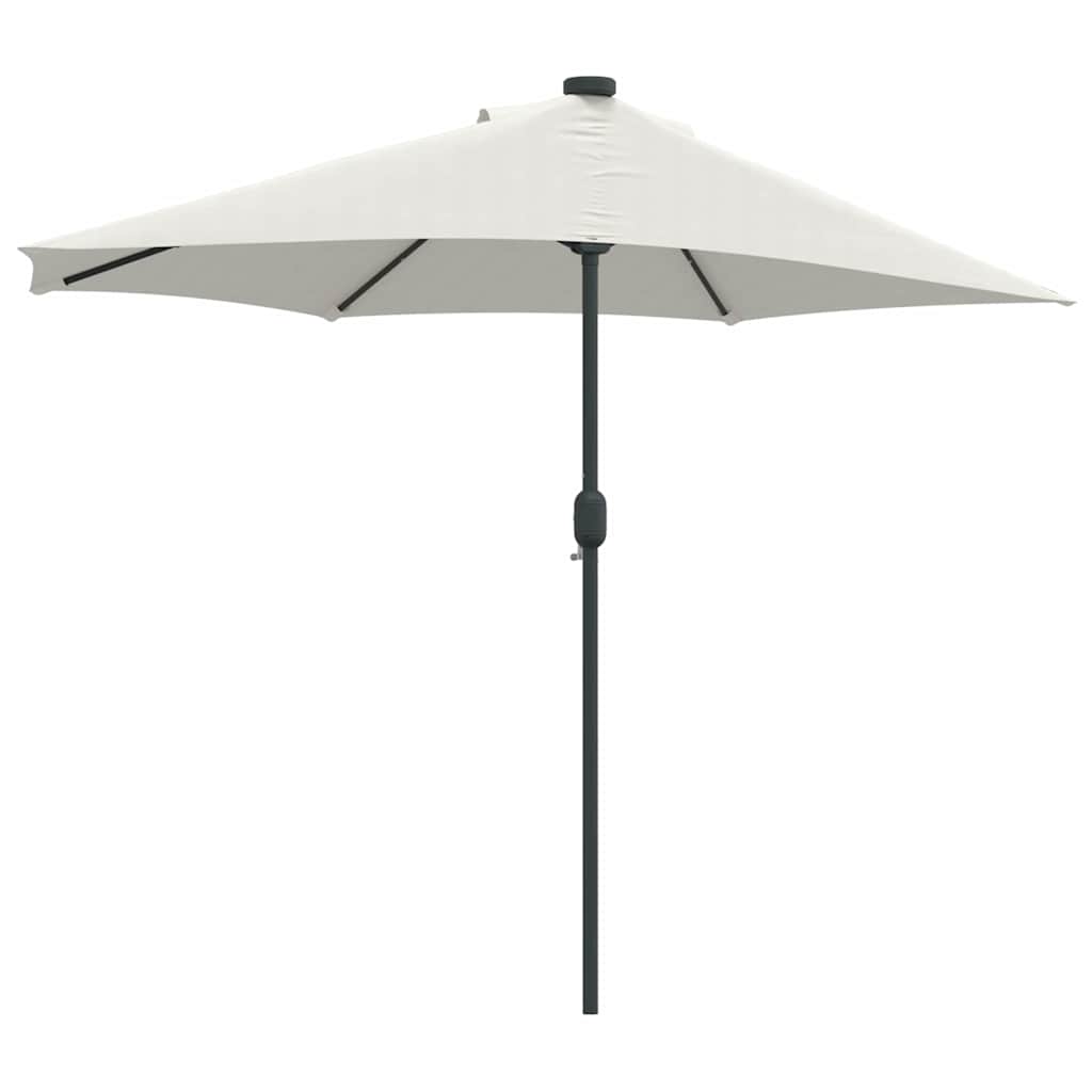 vidaXL Tuinparasol Zand 294 x 150 x 224 cm Polyester en Staal
