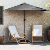 vidaXL Tuinparasol Zand 294 x 150 x 224 cm Polyester en Staal
