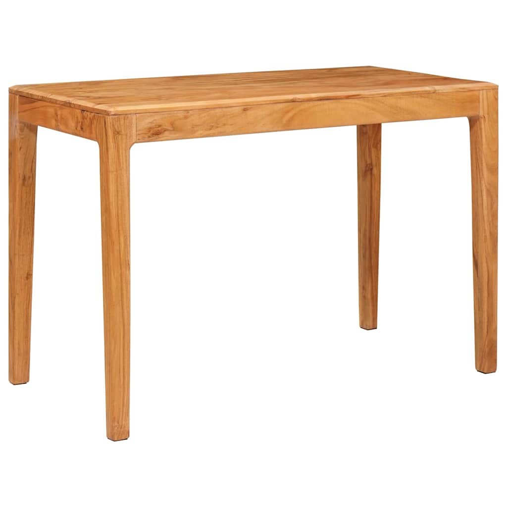 vidaXL Eettafel 118x60x76 cm massief hout
