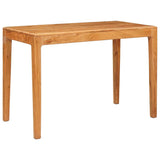 vidaXL Eettafel 118x60x76 cm massief hout