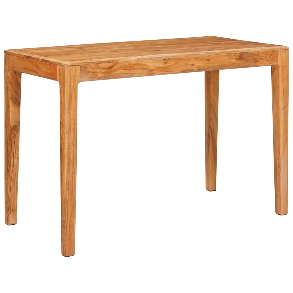 vidaXL Eettafel 118x60x76 cm massief hout