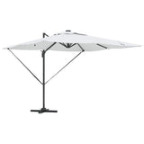 vidaXL Parasol Zand 286 x 284 x 270 cm Aluminium en Polyester