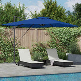 vidaXL Parasol Zand 286 x 284 x 270 cm Aluminium en Polyester