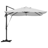 vidaXL Parasol Zand 351 x 250 x 253 cm Polyester en Aluminium