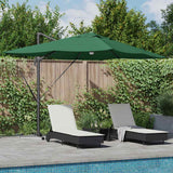 vidaXL Parasol Zand 351 x 250 x 253 cm Polyester en Aluminium
