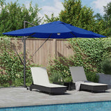 vidaXL Parasol Zand 351 x 250 x 253 cm Polyester en Aluminium