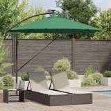 vidaXL Parasol Zand 294 x 294 x 248 cm Polyester en Aluminium