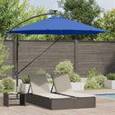 vidaXL Parasol Zand 294 x 294 x 248 cm Polyester en Aluminium