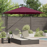 vidaXL Parasol Zand 294 x 294 x 248 cm Polyester en Aluminium