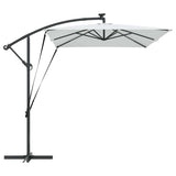 vidaXL Parasol Sand 294 x 200 x 270 cm Polyester and Aluminium