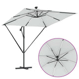 vidaXL Cantilever Banana Parasol Sand 249 x 249 x 250 cm