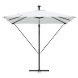 vidaXL Cantilever Banana Parasol Sand 249 x 249 x 250 cm
