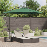 vidaXL Cantilever Banana Parasol Sand 249 x 249 x 250 cm