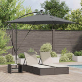 vidaXL Cantilever Banana Parasol Sand 249 x 249 x 250 cm