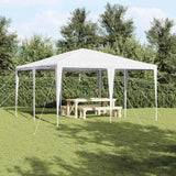 vidaXL Party Tent White 400 x 400 x 266 cm Polyethylene and Steel