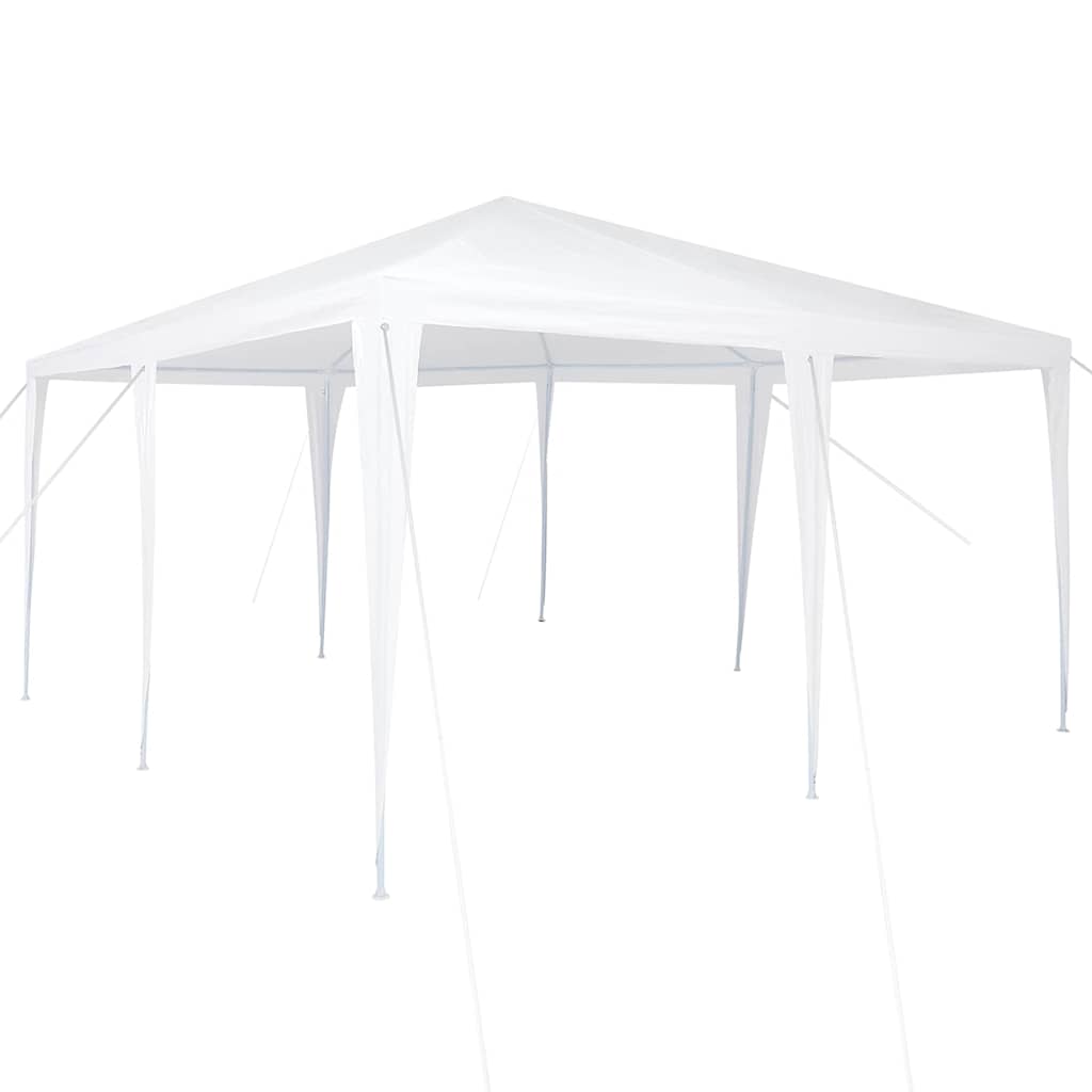 vidaXL Party Tent White 400 x 400 x 266 cm Polyethylene and Steel