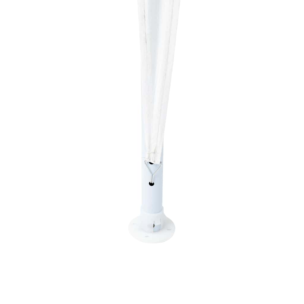 vidaXL Party Tent White 400 x 400 x 266 cm Polyethylene and Steel