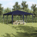 vidaXL Party Tent White 400 x 400 x 266 cm Polyethylene and Steel