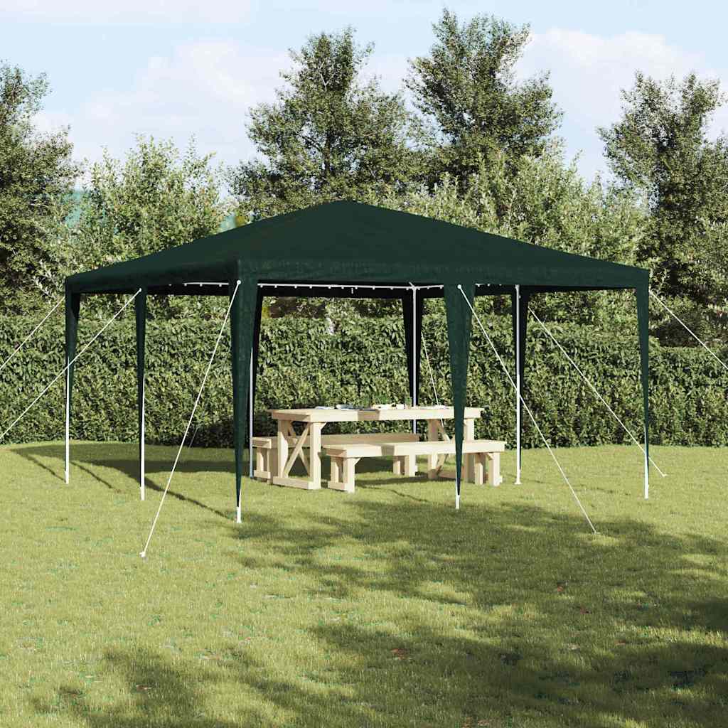 vidaXL Party Tent White 400 x 400 x 266 cm Polyethylene and Steel