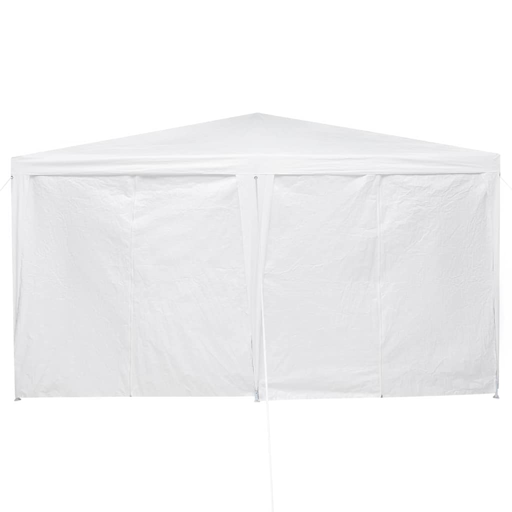 vidaXL Party Tent White 400 x 400 x 266 cm Polyethylene