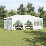 vidaXL Party Tent White 400 x 400 x 266 cm Polyethylene