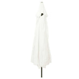 vidaXL Garden Parasol Sand 395 x 395 x 245 cm Polyester and Steel