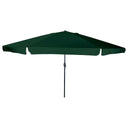 vidaXL Garden Parasol Sand 395 x 395 x 245 cm Polyester and Steel