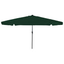 vidaXL Tuinparasol Zand en Antraciet 395 x 395 x 245 cm Polyester