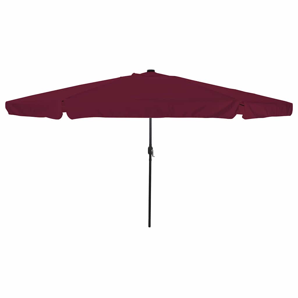 vidaXL Tuinparasol Zand en Antraciet 395 x 395 x 245 cm Polyester