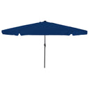 vidaXL Tuinparasol Zand en Antraciet 395 x 395 x 245 cm Polyester