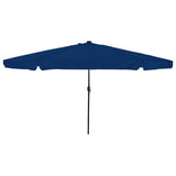 vidaXL Tuinparasol Zand en Antraciet 395 x 395 x 245 cm Polyester