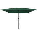 vidaXL Tuinparasol Zand 295 x 295 x 245 cm Polyester en Staal