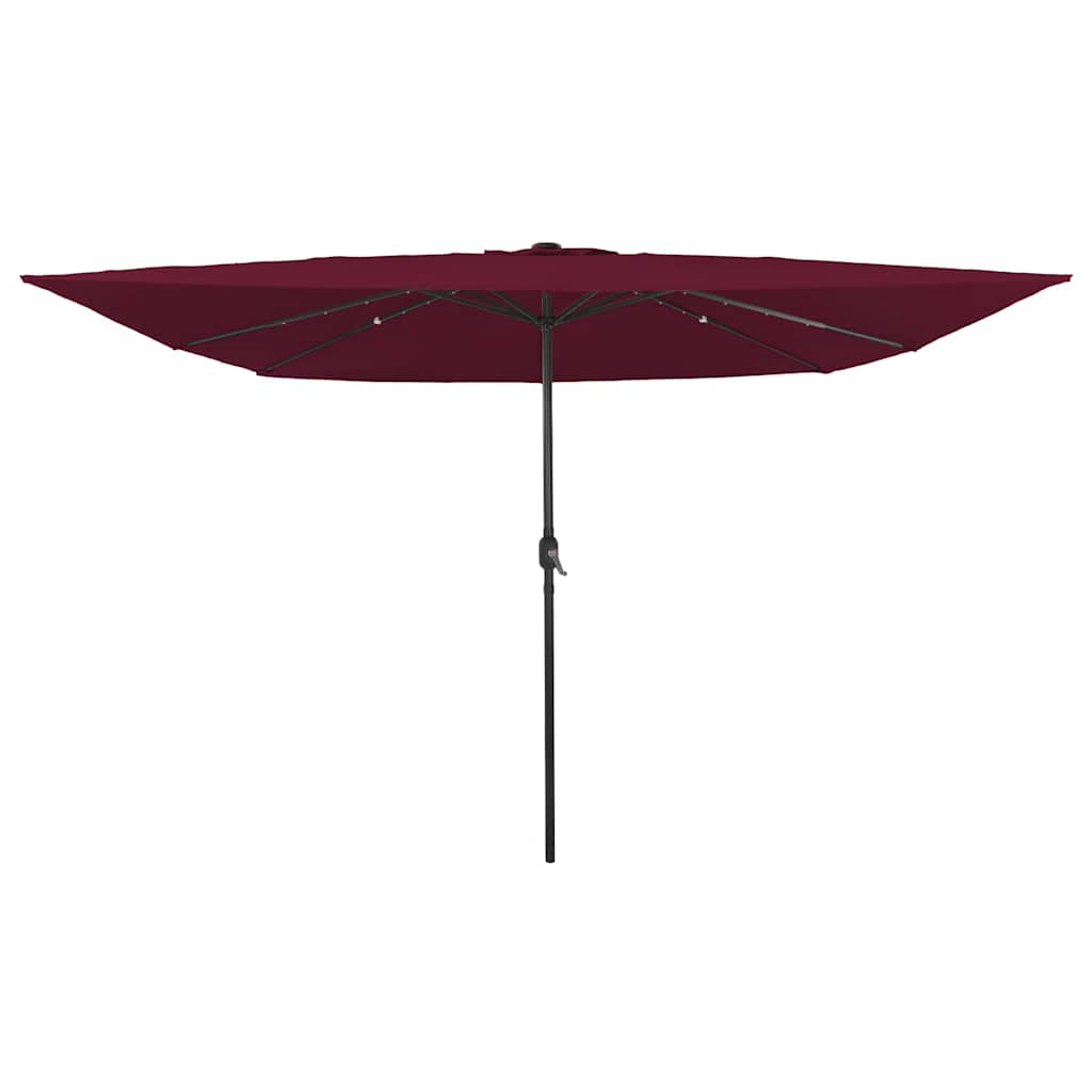 vidaXL Tuinparasol Zand 295 x 295 x 245 cm Polyester en Staal