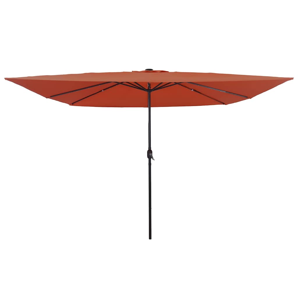 vidaXL Tuinparasol Zand 295 x 295 x 245 cm Polyester en Staal