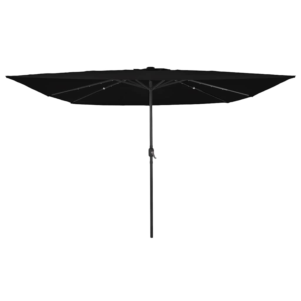 vidaXL Tuinparasol Zand 295 x 295 x 245 cm Polyester en Staal