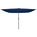 vidaXL Tuinparasol Zand 295 x 295 x 245 cm Polyester en Staal