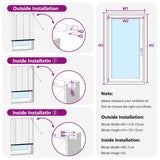 vidaXL Venetiaan Blind Verstelbaar Zilvergrijs 150 x 40 cm PVC